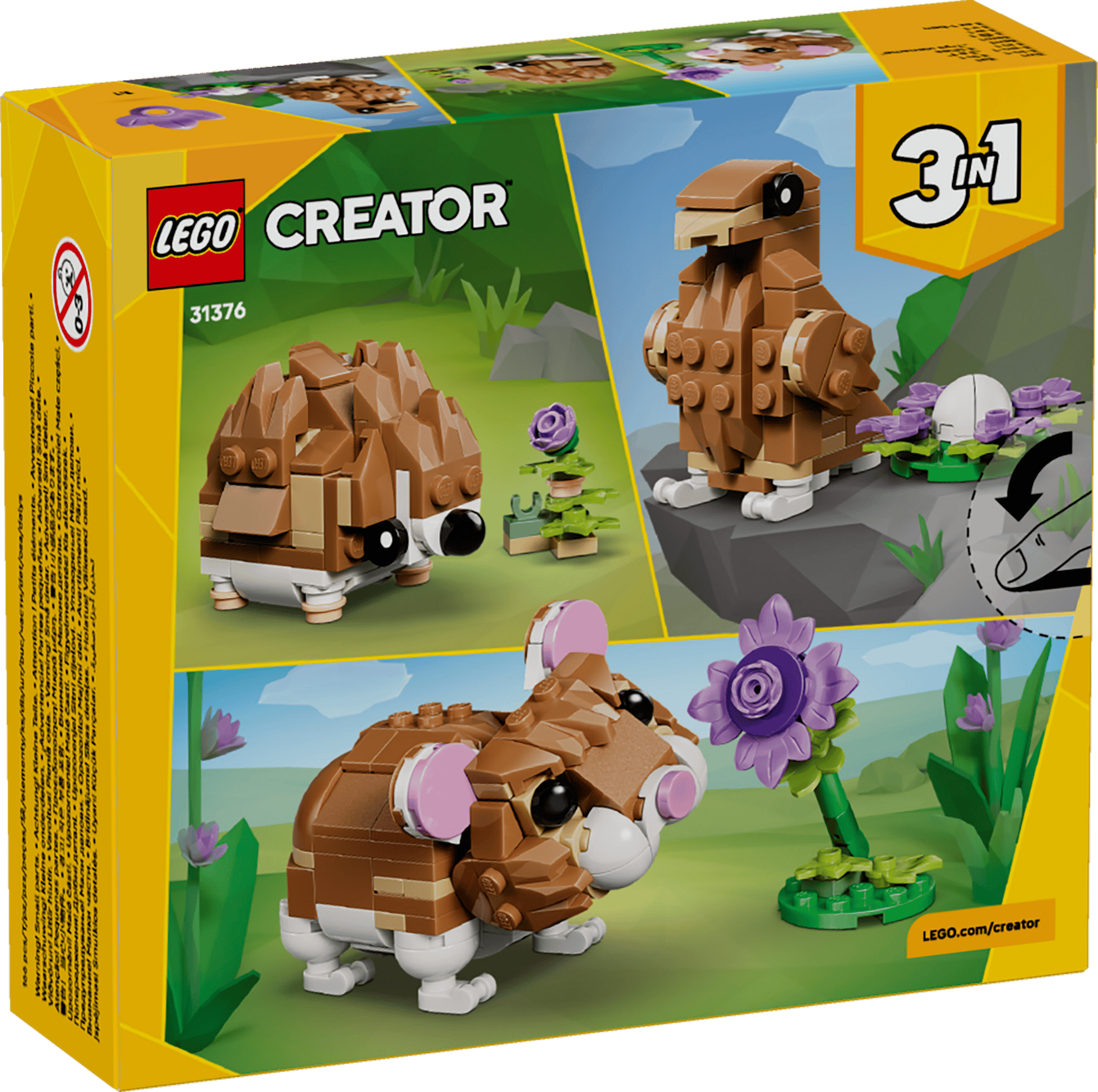 Lego Lego Creator Cute Hamster with a Flower