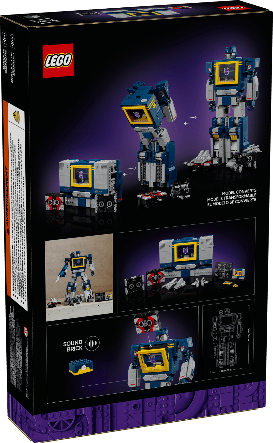 Lego Lego Icons Transformers: Soundwave