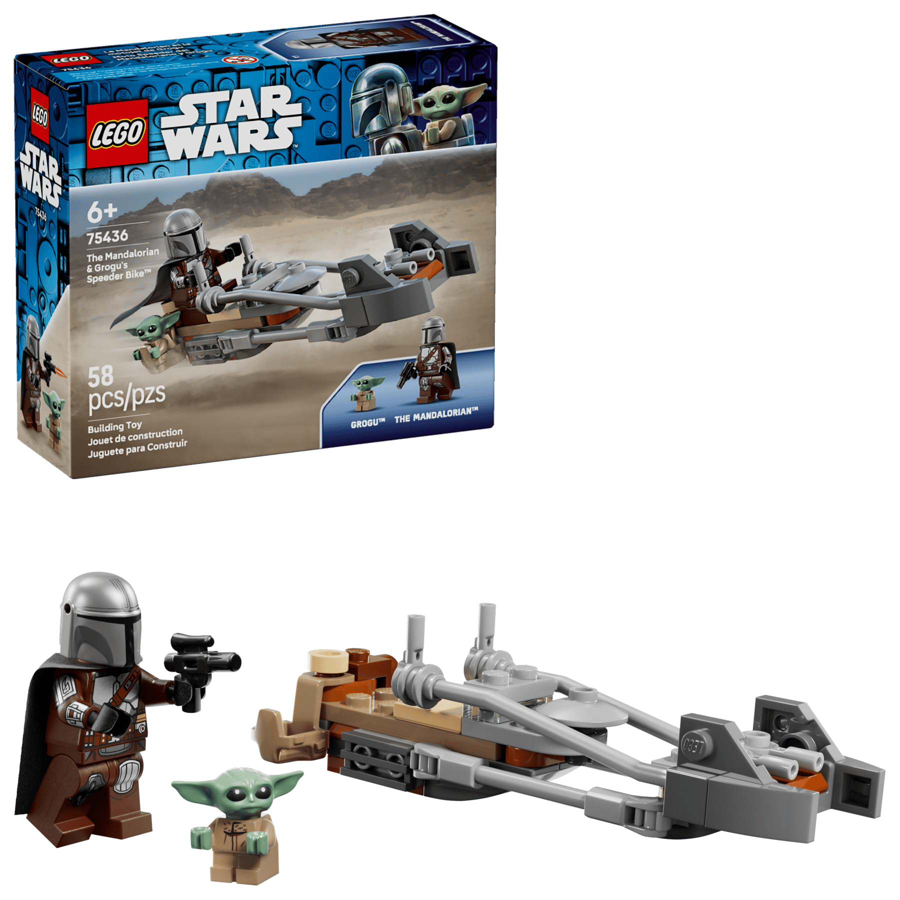 Lego Lego Star Wars The Mandalorian & Grogu's Speeder
