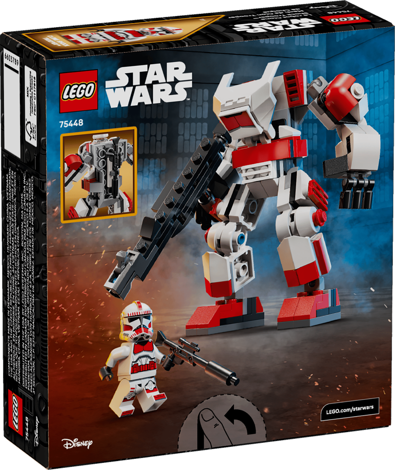 Lego Lego Star Wars Clone Shock Trooper Mech