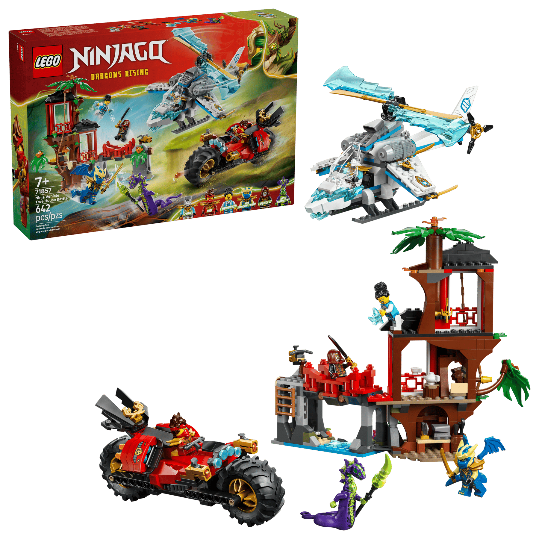 Lego Lego Ninjago Ninja Vehicle Tree House Battle