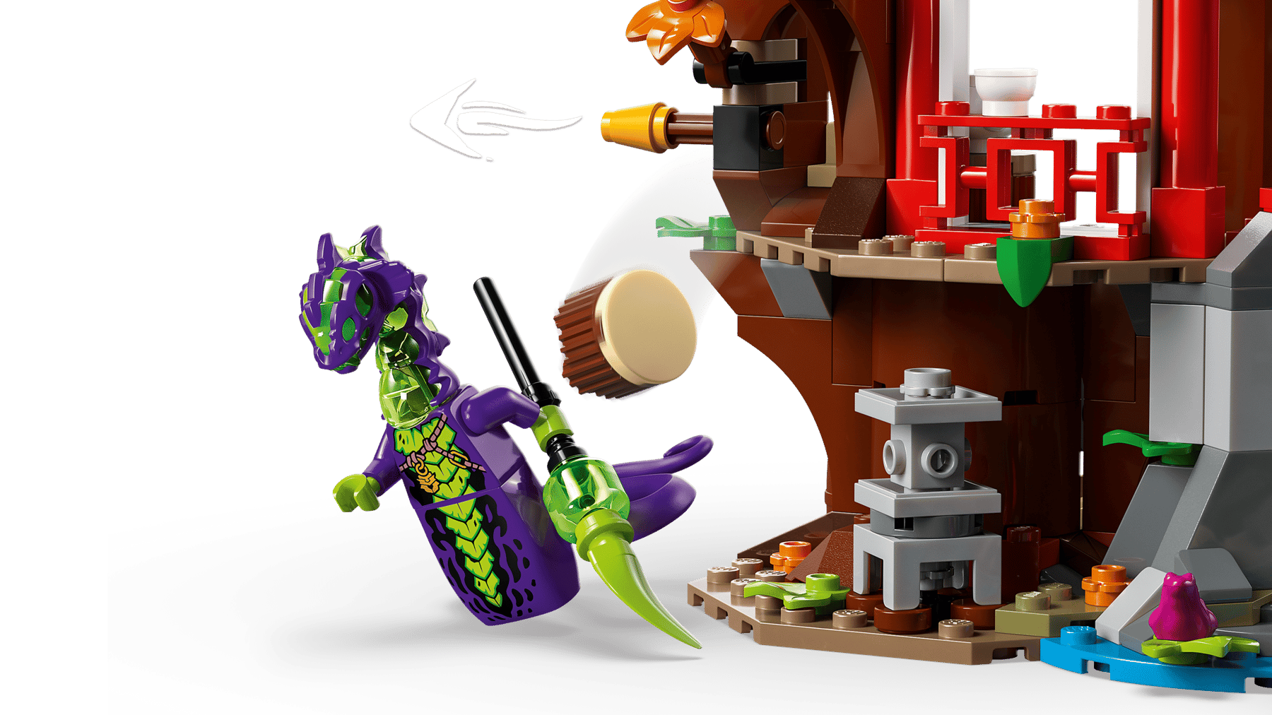 Lego Lego Ninjago Ninja Vehicle Tree House Battle