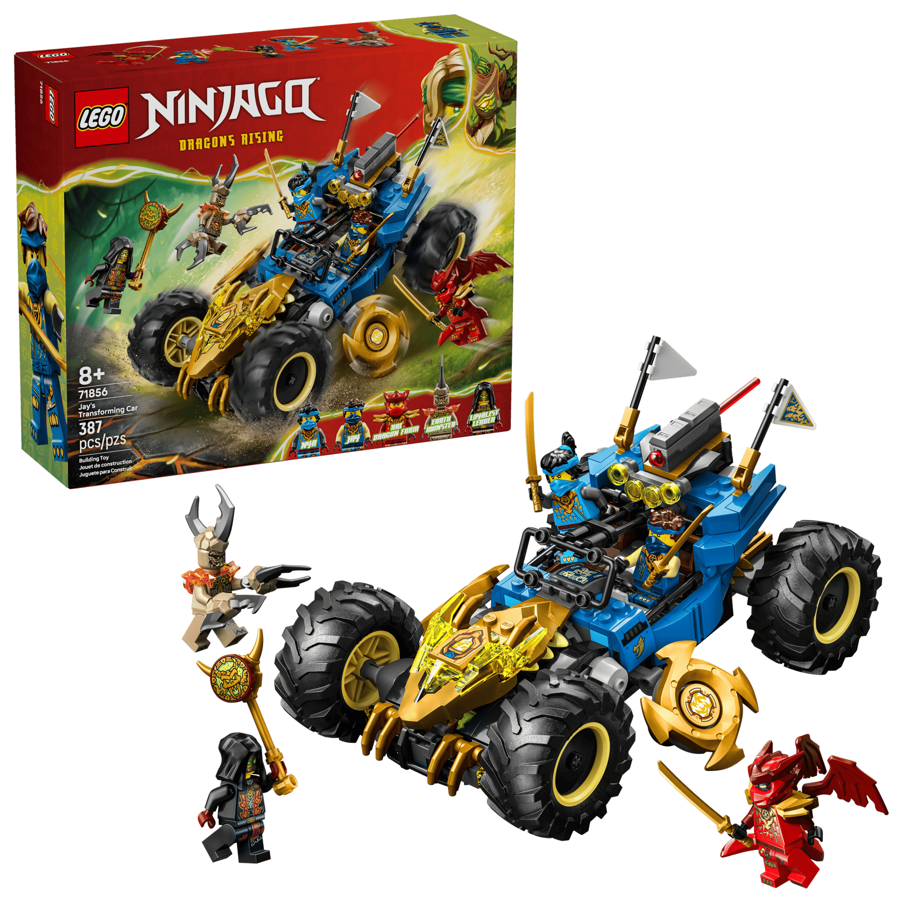 Lego Lego Ninjago Jay's Transforming Car