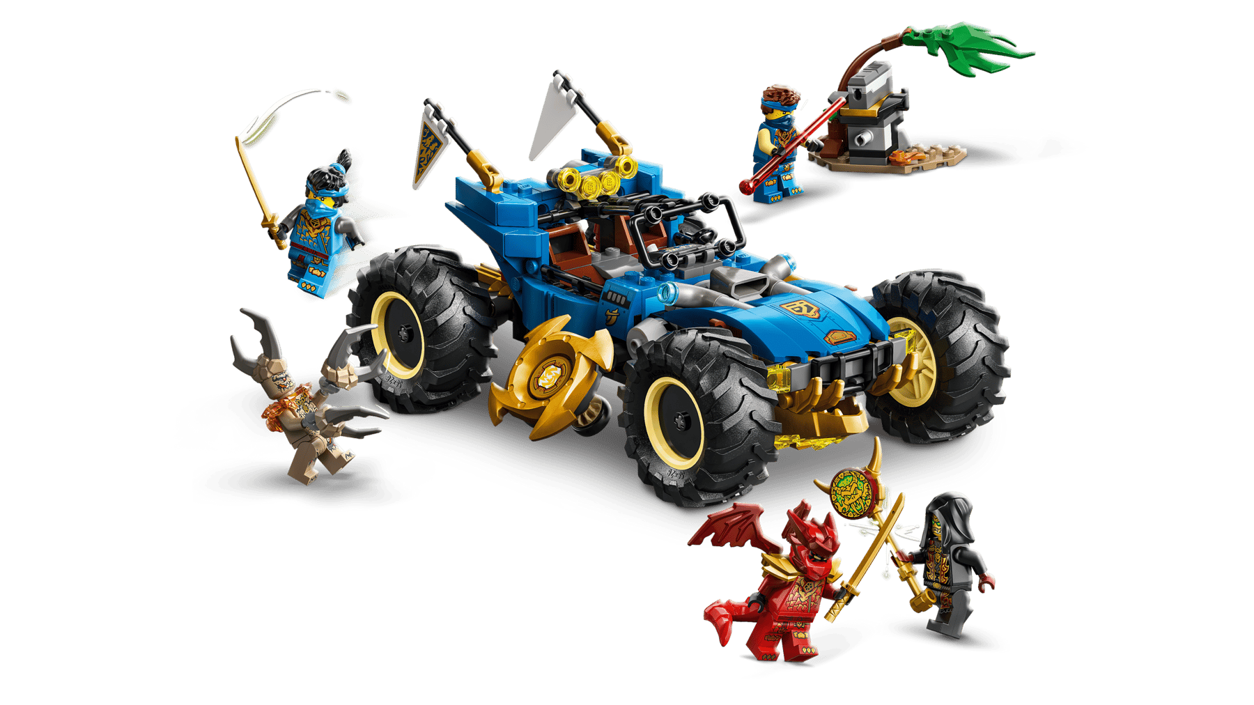 Lego Lego Ninjago Jay's Transforming Car