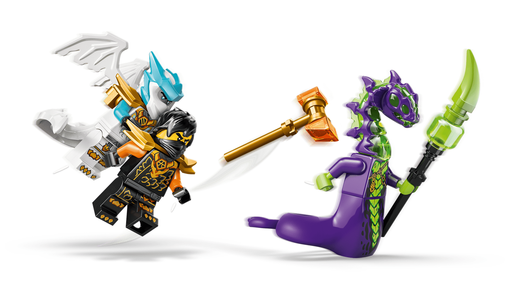 Lego Lego Ninjago Cole's Mission Mech & Dragon Zane