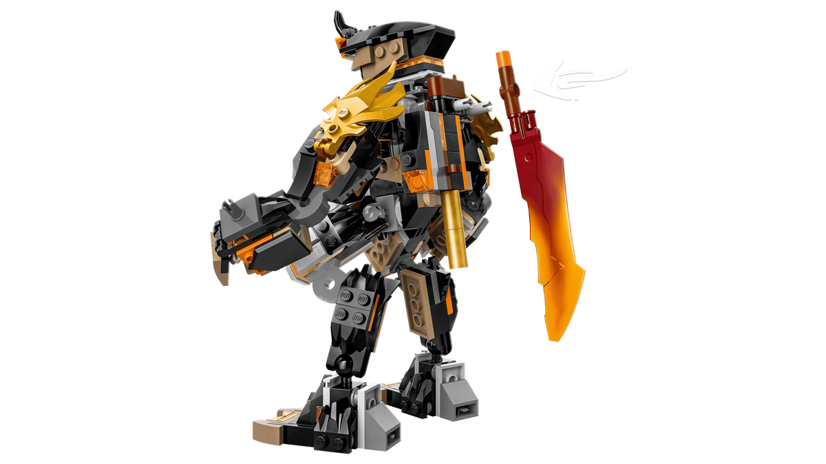 Lego Lego Ninjago Cole's Mission Mech & Dragon Zane