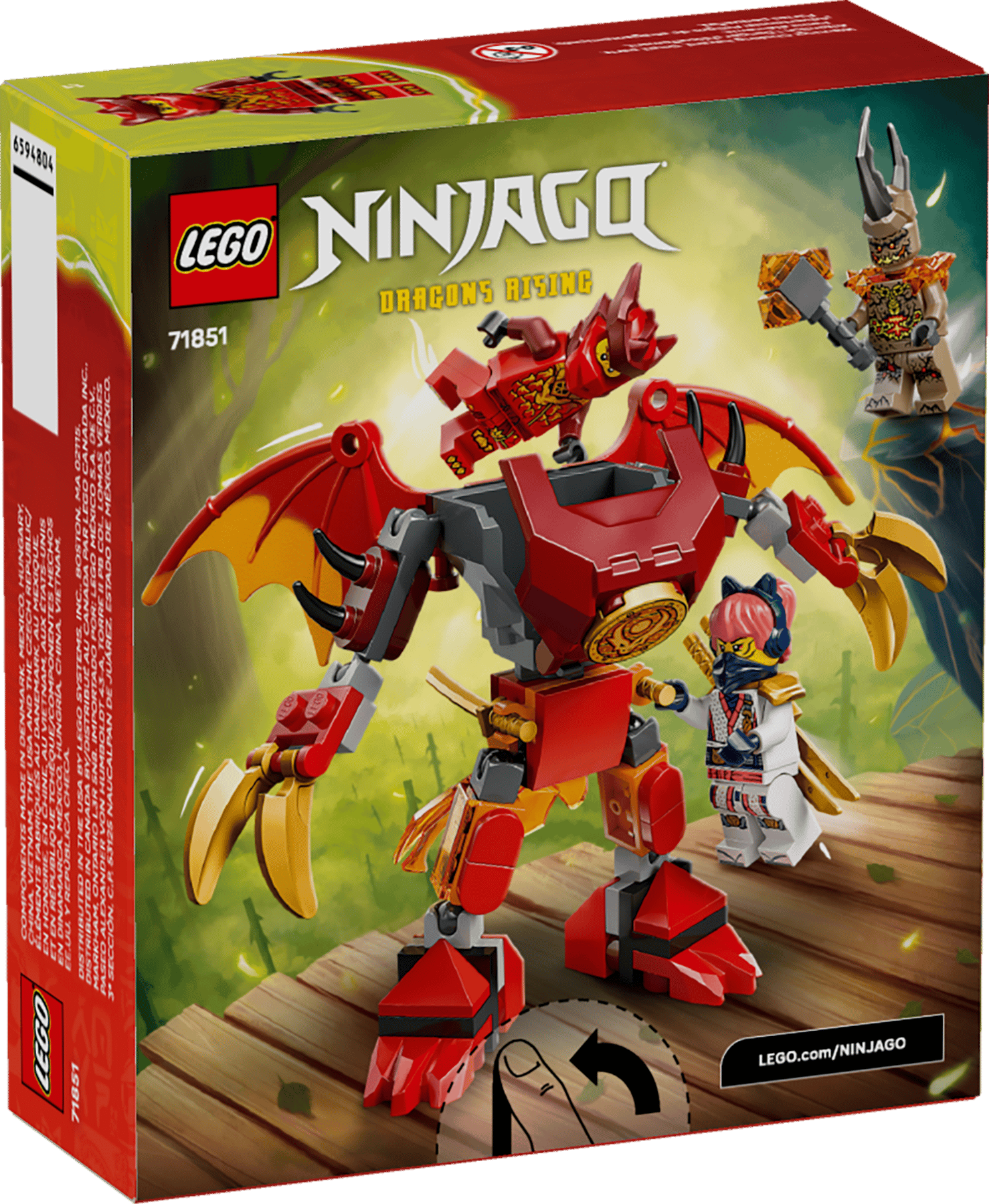 Lego Lego Ninjago Kai's Dragon Mech Battle Pack