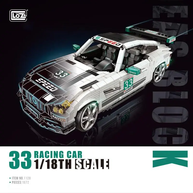 LOZ Blocks Ideas: Racing Car