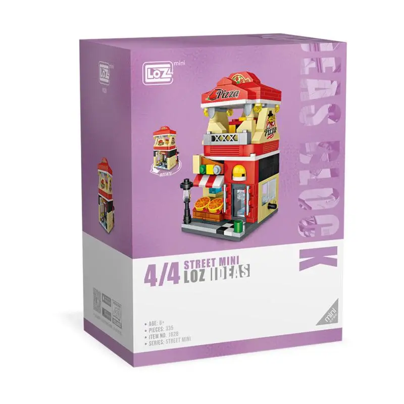 LOZ Blocks Street Mini: Pizza Shop