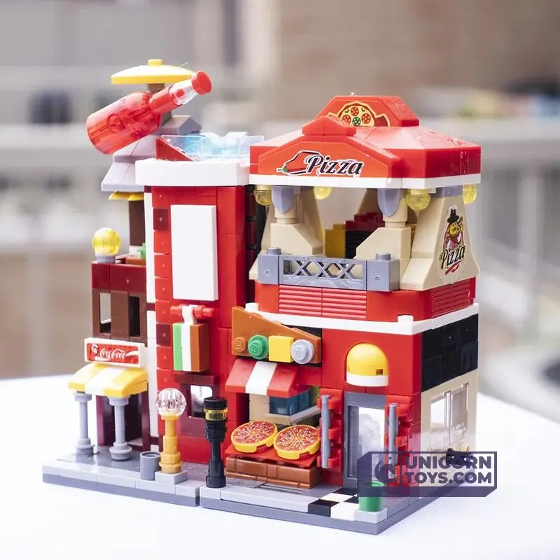 LOZ Blocks Street Mini: Pizza Shop