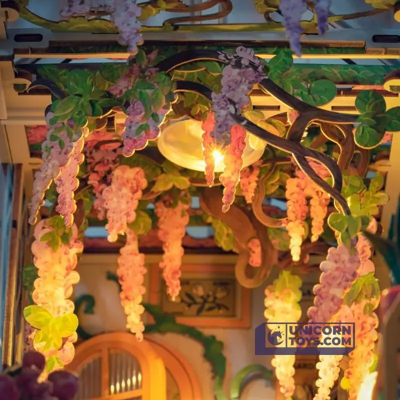 DIY Book Nook Flower House