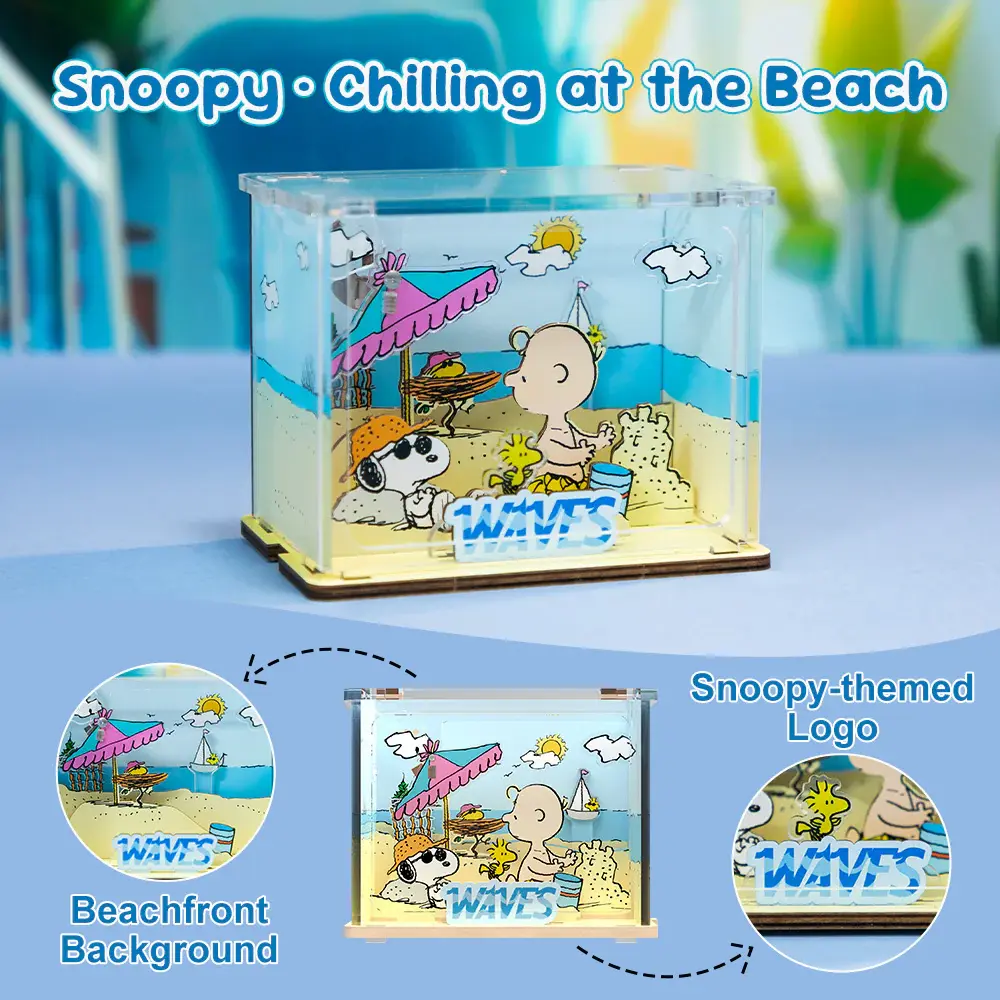 Snoopy Holiday Beach Puzzle