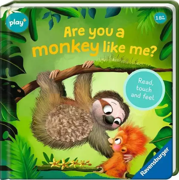 Ravensburger Play + Book Are You A Monkey Like Me?