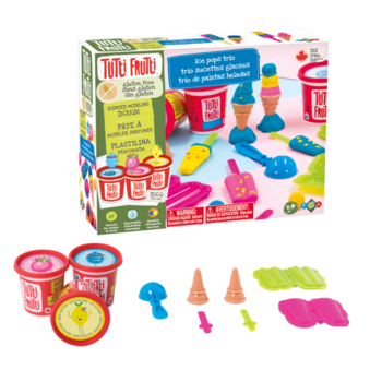 Tutti Frutti Tutti Frutti Modelling Dough Gluten Free Ice Pops Trio Kit