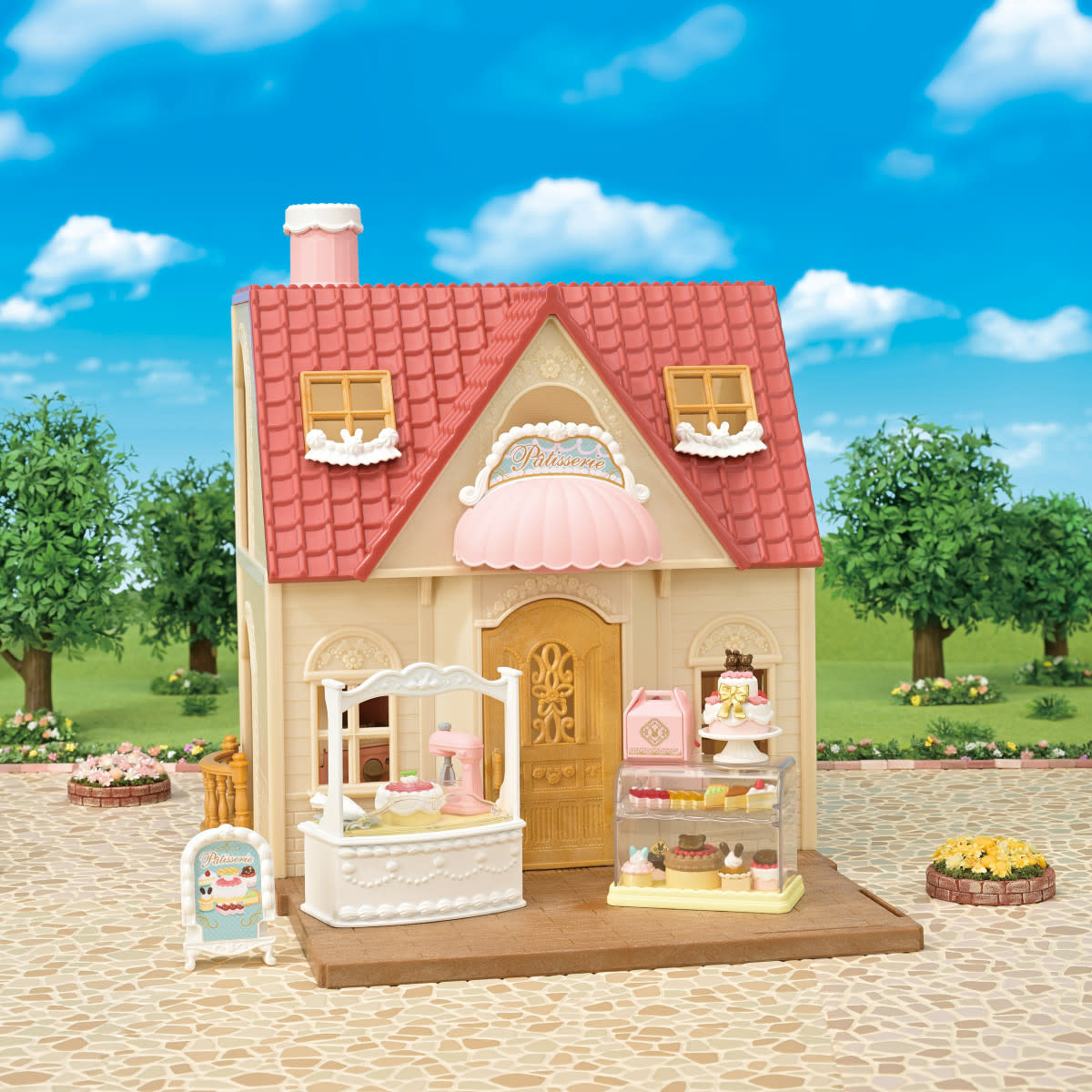 Calico Critters Calico Critters Village Cake Shop Starter Set
