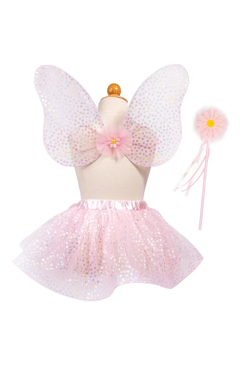 Great Pretenders Crazy For Daisies Tutu, Wand & Wing Set Size 4-6