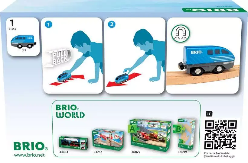 Brio Brio World Pull Back Train