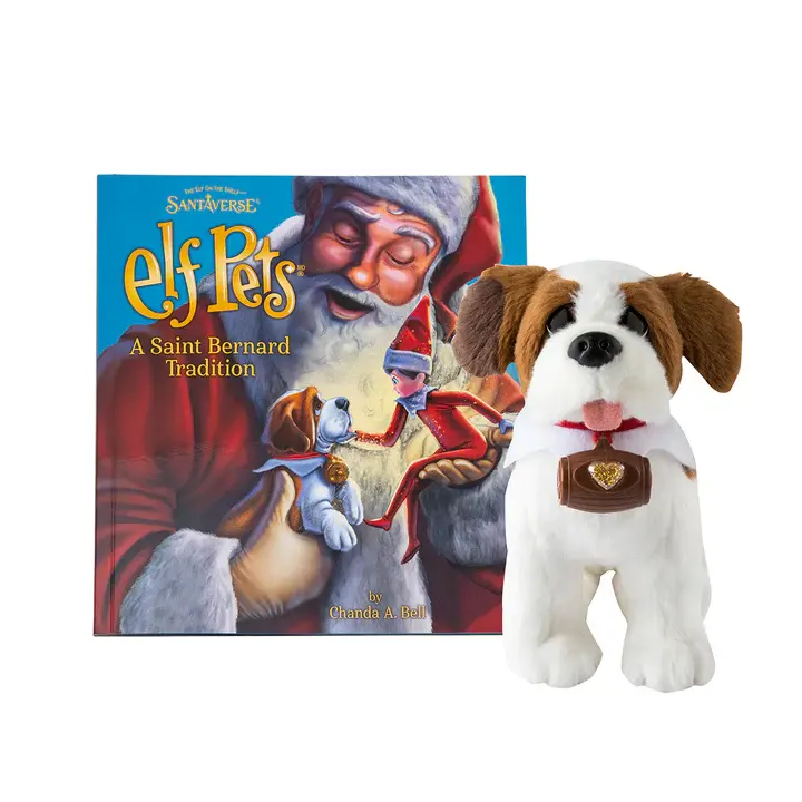 Elf on the Shelf Pets: A St. Bernard Tradition