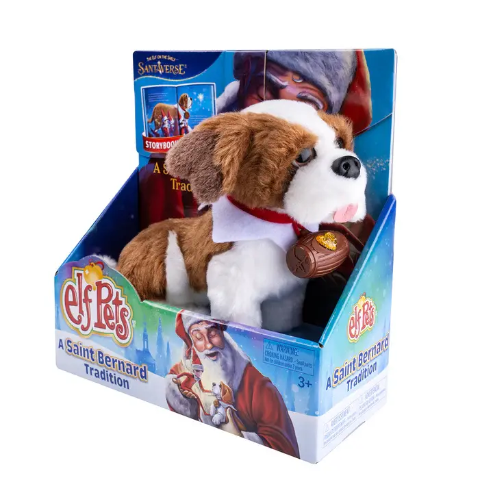 Elf on the Shelf Pets: A St. Bernard Tradition