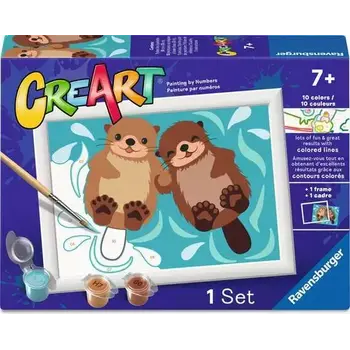 CreArt Child 5x7 Otter Love