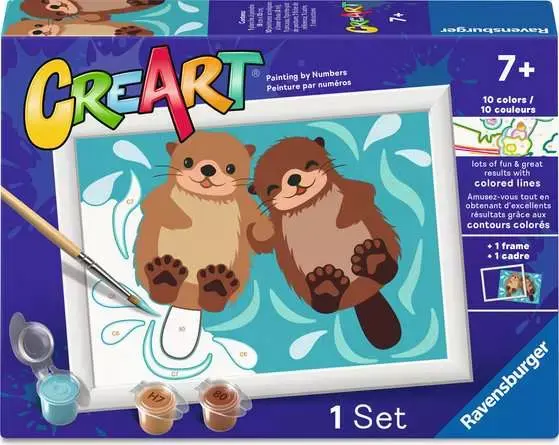 CreArt Child 5x7 Otter Love