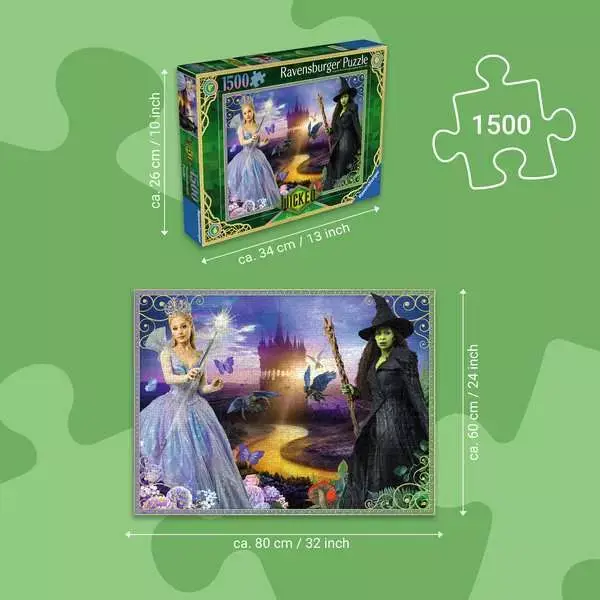 Ravensburger Puzzle 1500pc Wicked 2 Friends Til the End