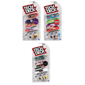 Tech Deck Tech Deck Finger Boards 4 Pack