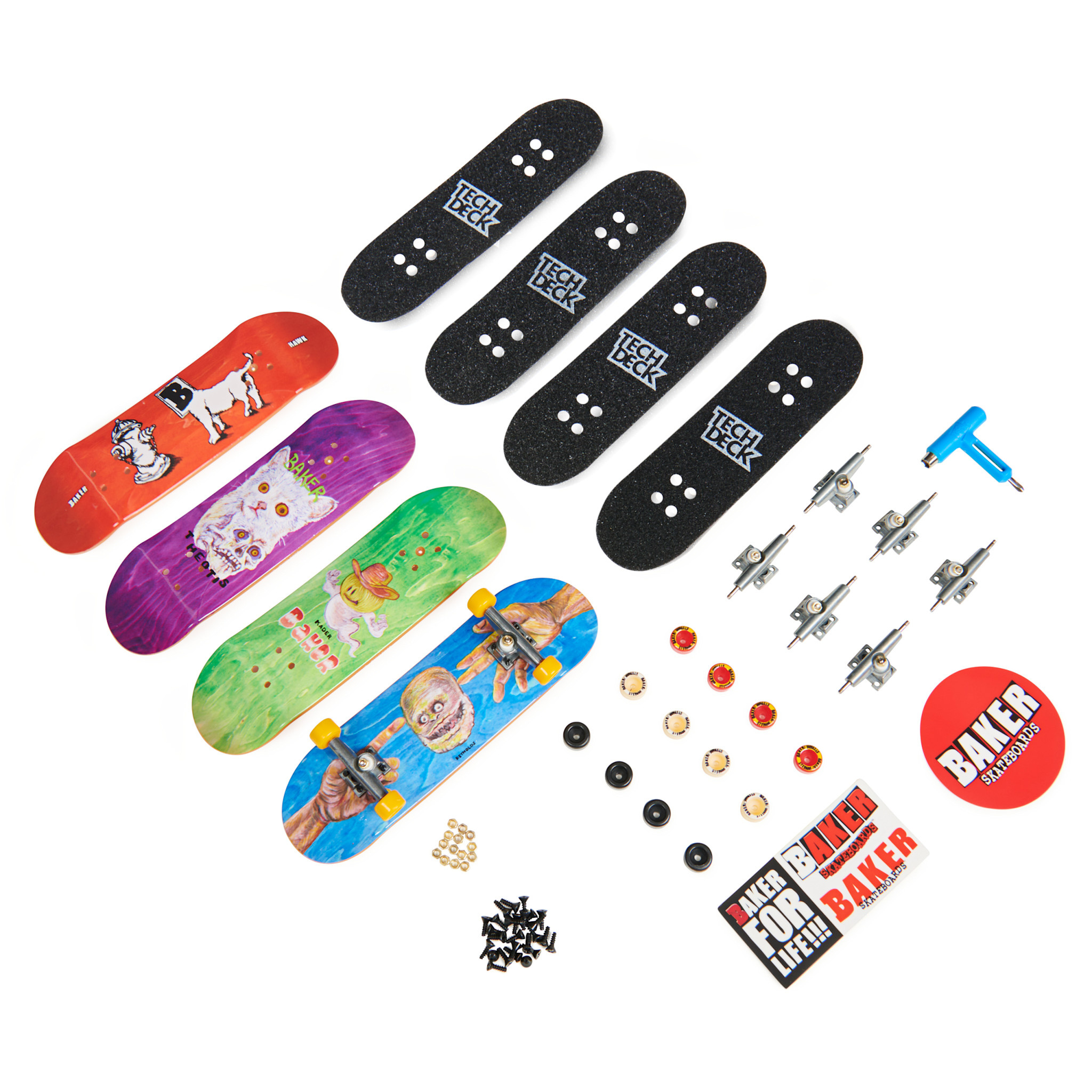 Tech Deck Finger Boards 4 Pack