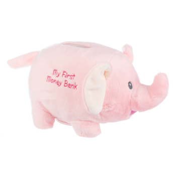 Ganz Elephant Money Bank Penny Pink