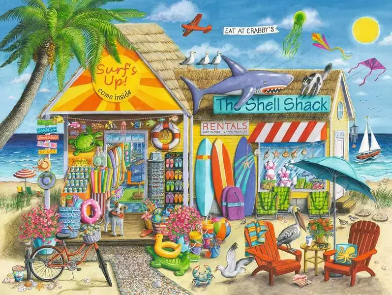 Ravensburger Puzzle 1500pc Surf's Up