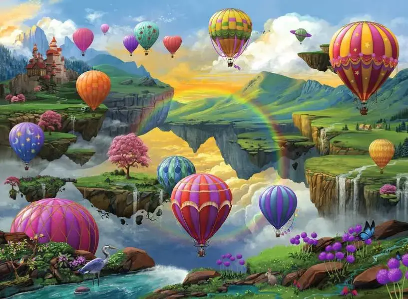 Ravensburger Ravensburger Puzzle 500pc Air Balloon Valley