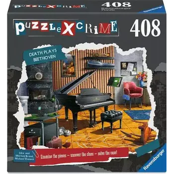 Ravensburger Mystery Puzzle 408Pc Death Plays Beethoven