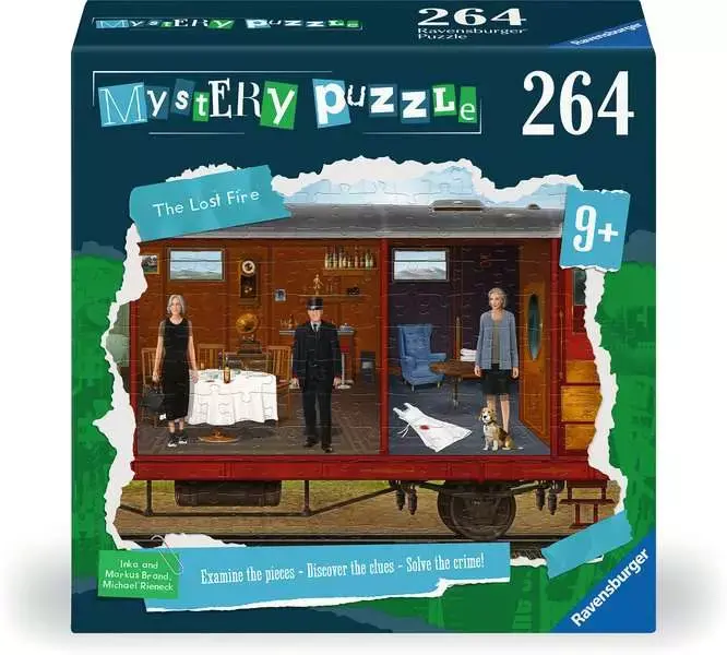 Ravensburger Mystery Puzzle 264pc The Lost Fire
