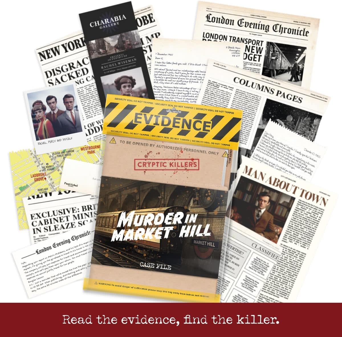 Cryptic Killers Game Murder in Market Hill