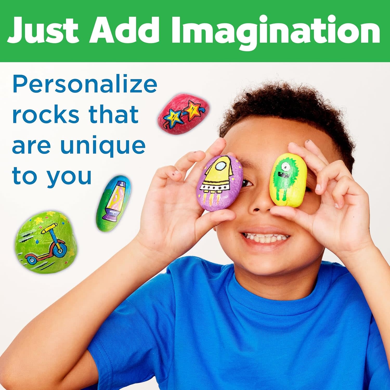 Creativity for Kids Hide & Seek Rock Painting