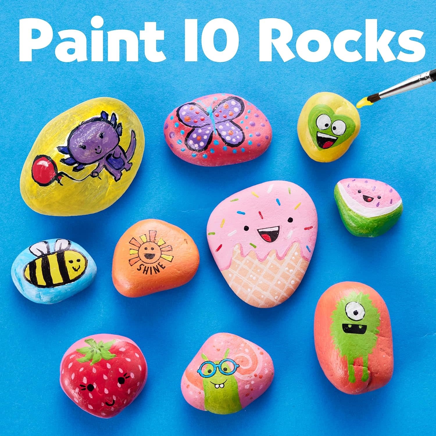 Creativity for Kids Hide & Seek Rock Painting