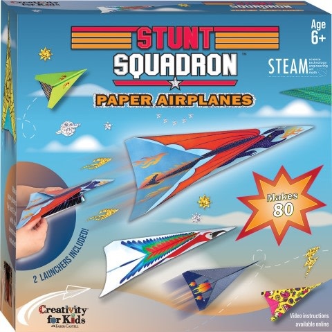 Creativity for Kids Creativity for Kids Stunt Squadraon Paper Airplanes