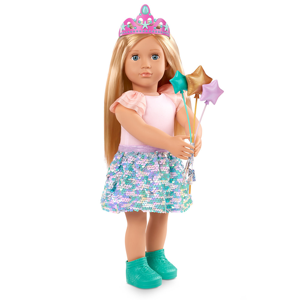 Our Generation Our Generation Doll Deluxe Outfit: Sequin Surprise Leotard and Skirt