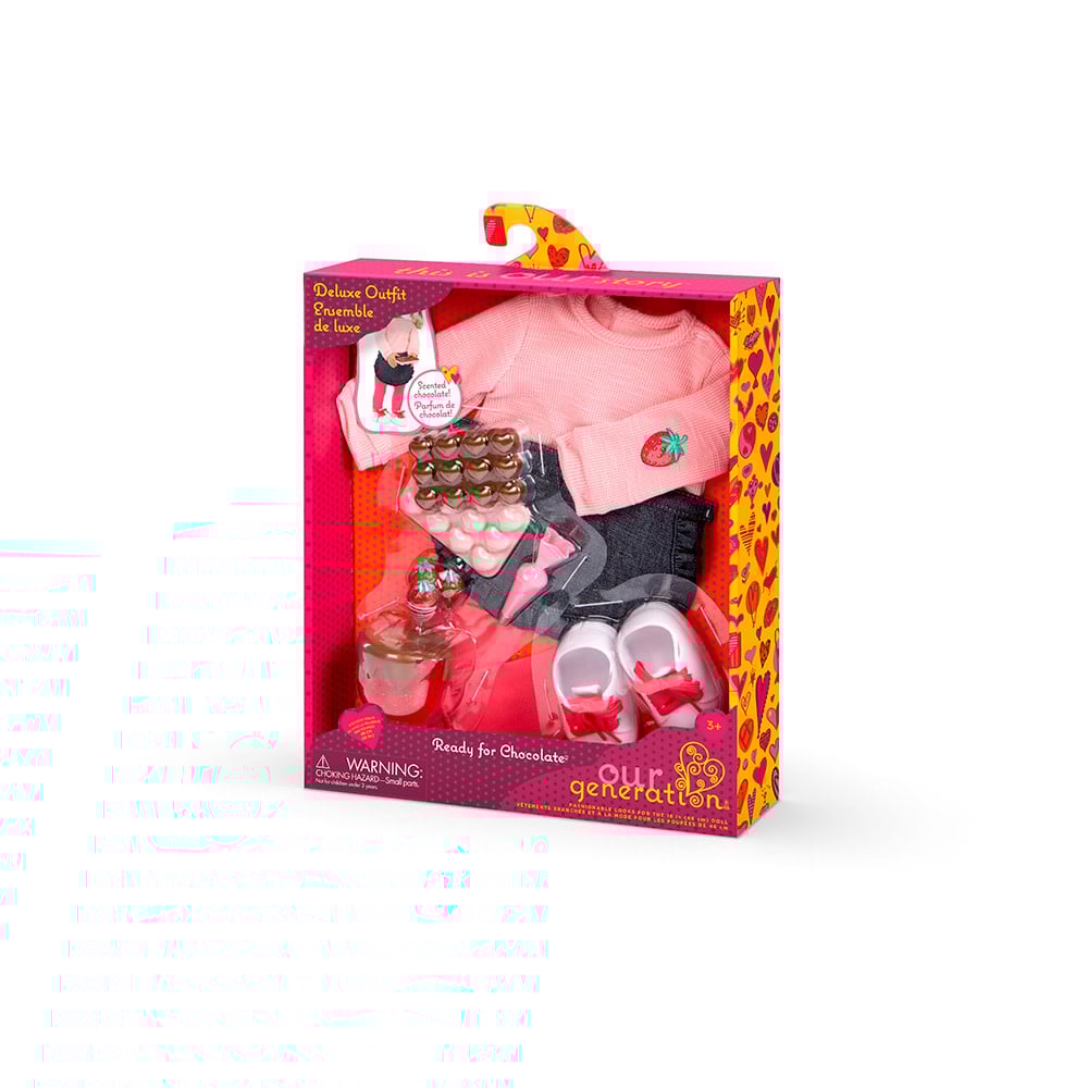 Our Generation Our Generation Doll Deluxe Outfit: Ready For Chocolate Baking Outfit