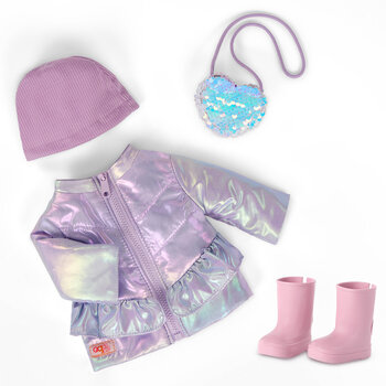 Our Generation Our Generation Doll Deluxe Outfit: Wintery Glam Puffer Coat