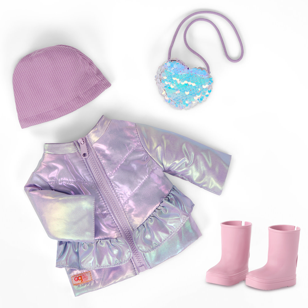 Our Generation Our Generation Doll Deluxe Outfit: Wintery Glam Puffer Coat