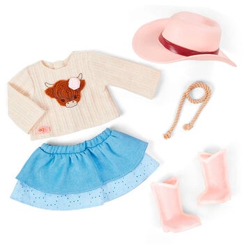 Our Generation Our Generation Doll Outfit: Western Bell Sweater and Skirt