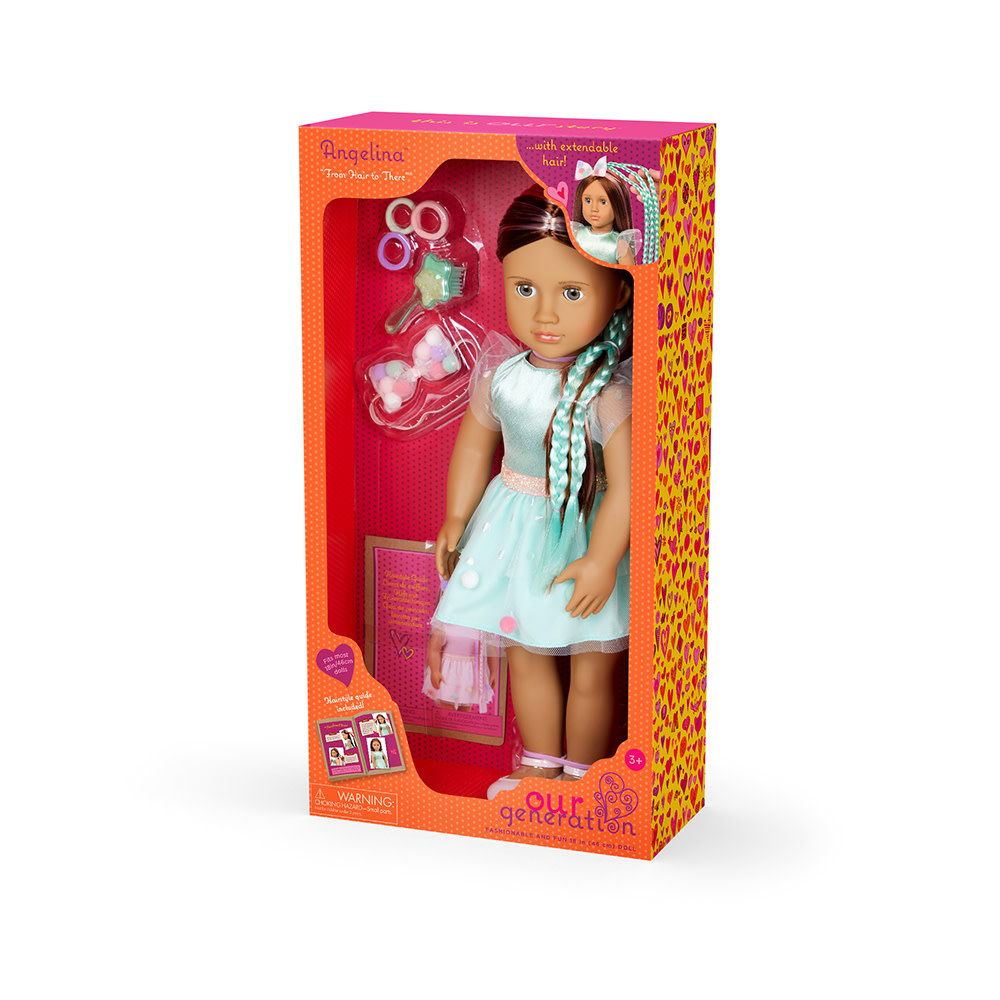 Our Generation Doll Hair Grow Angelina