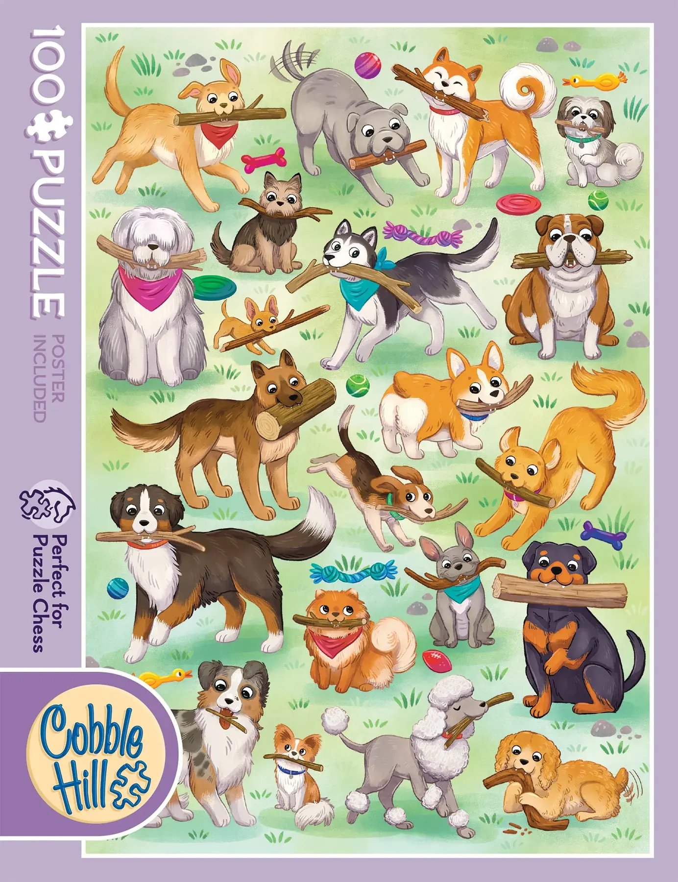 Cobble Hill Puzzles Cobble Hill Puzzle 100pc Fetch