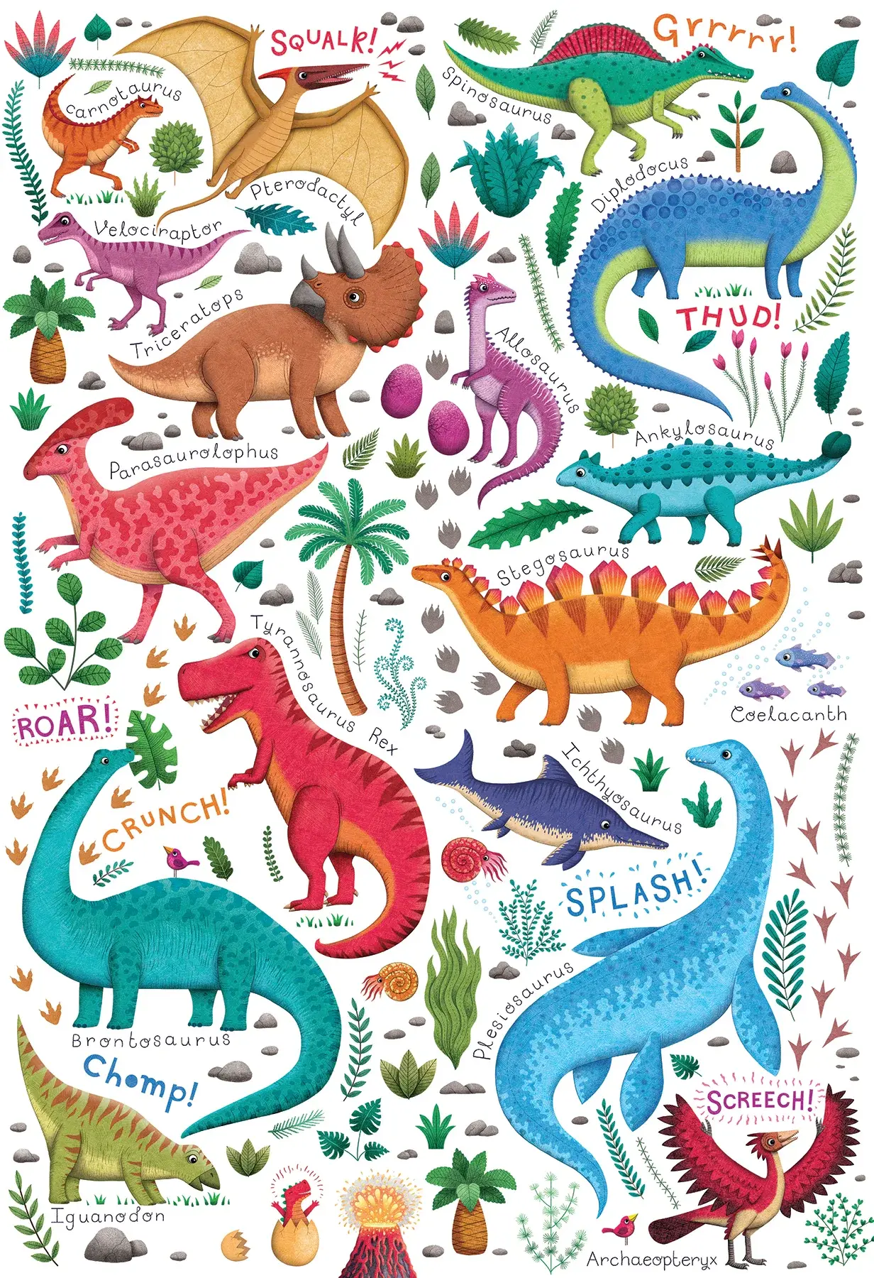 Cobble Hill Puzzles Cobble Hill Puzzle 100pc Rawr!