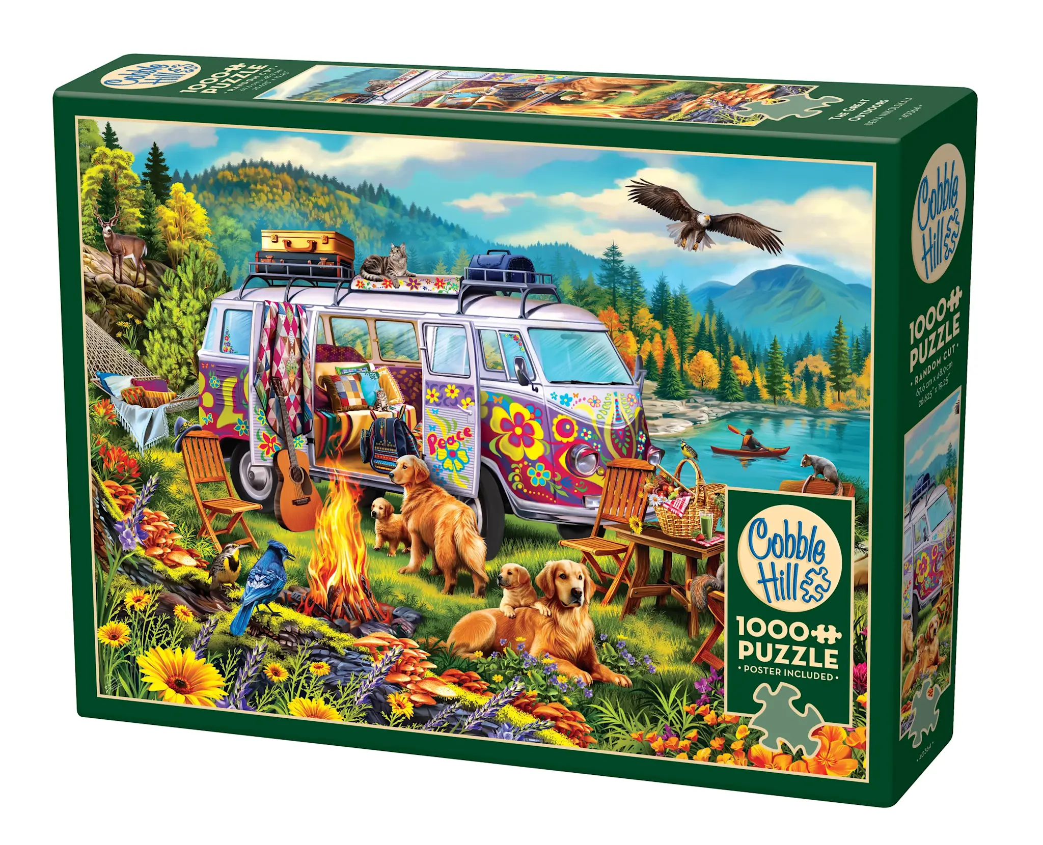 Cobble Hill Puzzles Cobble Hill Puzzle 1000pc The Great Outdoors