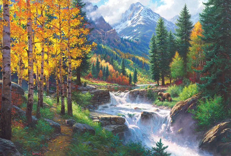 Cobble Hill Puzzles Cobble Hill Puzzle 2000pc Rocky Mountain High