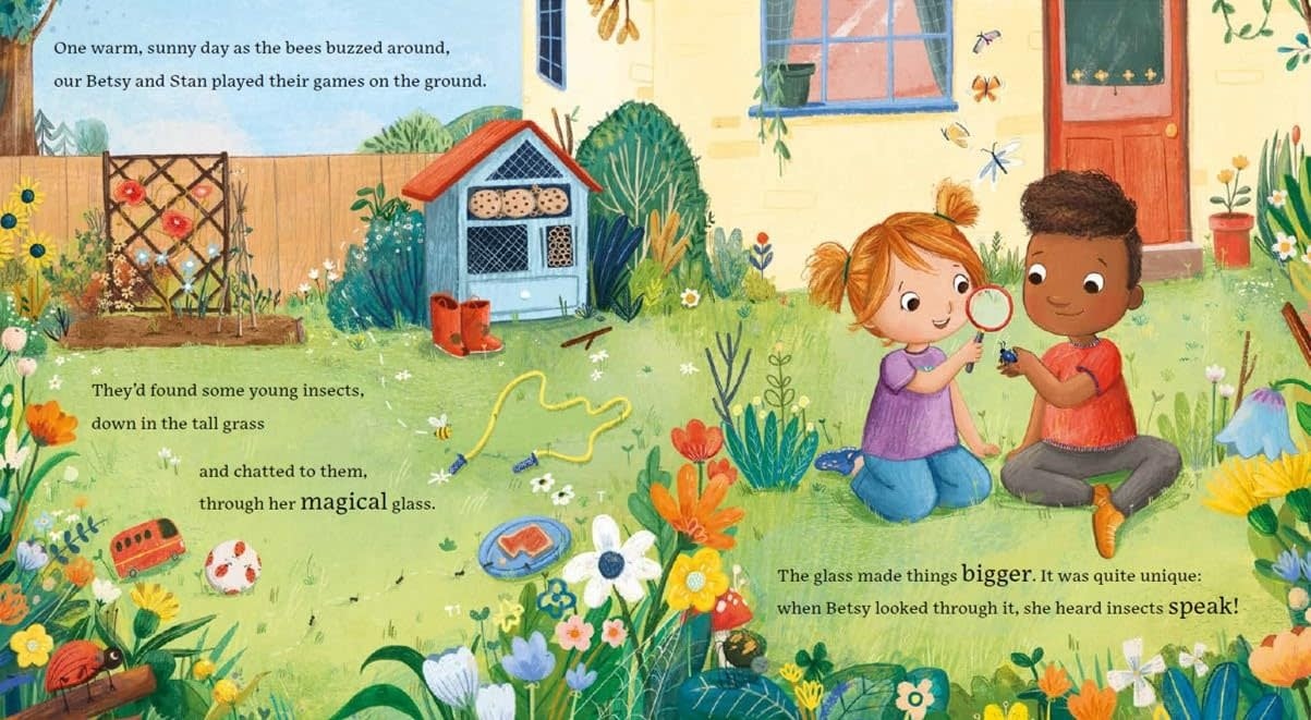 Betsy Buglove Saves the Butterflies Paperback Book