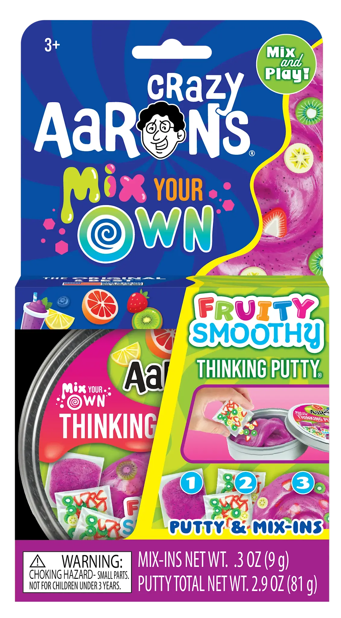 Crazy Aaron Crazy Aaron's Thinking Putty Mix Your Own Fruit Smoothy