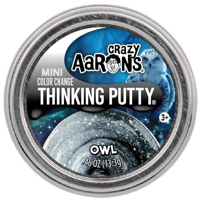 Crazy Aaron Crazy Aaron's Thinking Putty Mini Tin Owl